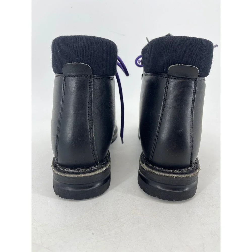 Alico Leather Cross Country Ski Boots Unisex Black Good 75mm Nordic Norm Vibram - Picture 4 of 10